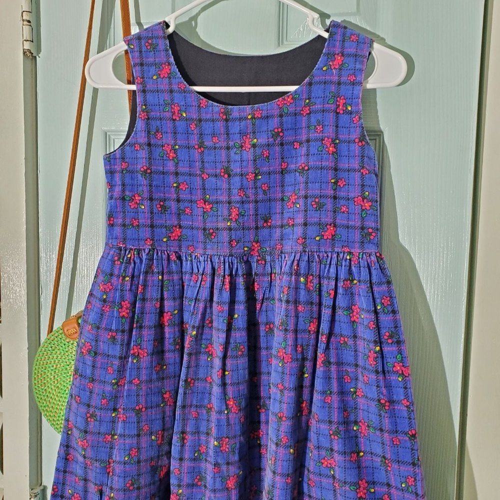 Vintage floral dress oshkosh print